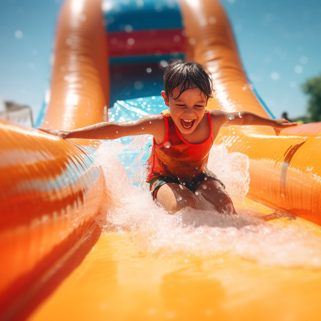 enfant parc aquatique